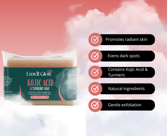 Brightening Kojic Acid & Turmeric Soap