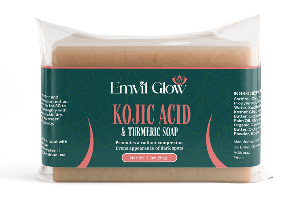 Brightening Kojic Acid & Turmeric Soap